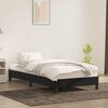 vidaXL Cadre de lit sans matelas noir 90x220 cm velours