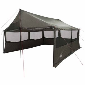 vidaXL Tente familiale avec toit Marron gris 450 x 400 x 265 cm