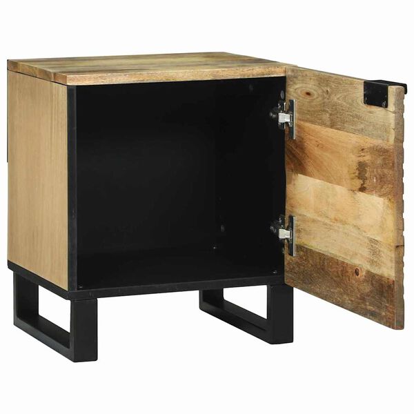vidaXL Cabinet de chevet 2 pcs Marron 40 x 33 x 46 cm