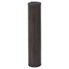 vidaXL Tapis carr&eacute; marron fonc&eacute; 100x100 cm bambou