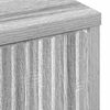 vidaXL Buffet Gris Sonoma 89,5 x 33 x 82 cm Bois d'ing&eacute;nierie