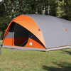 vidaXL Tente Tunnel Gris et orange 500 x 348 x 200 cm taffetas