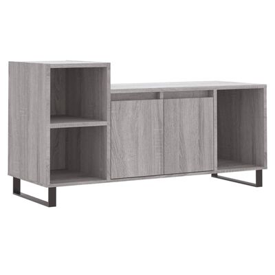 vidaXL Meuble TV Sonoma gris 100x35x55 cm Bois d'ingénierie