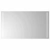 vidaXL Miroir de salle de bain LED Transparent 70 x 40 cm verre tremp&eacute;