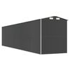 vidaXL Abri de jardin Anthracite 192x938x223 cm Acier galvanis&eacute;