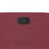 vidaXL Fauteuil inclinable Rouge bordeaux Tissu