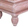 vidaXL Table basse Marron 90x50x40 cm Bois d'acajou massif