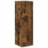 vidaXL Ensemble meuble TV 4 pcs Ch&ecirc;ne fum&eacute; Bois d'ing&eacute;nierie