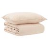 vidaXL Ensemble de Duvet 2 pc 135 x 200 cm Toutes saisons Beige