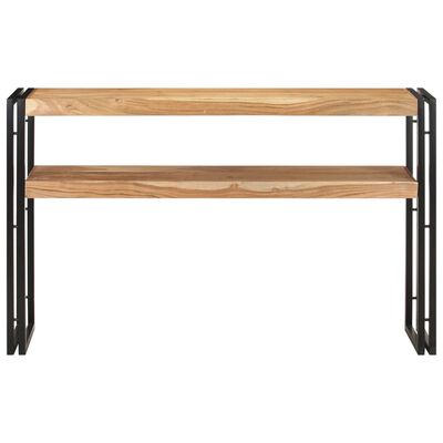 vidaXL Table console 120x30x75 cm Bois d'acacia massif