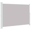 vidaXL Auvent lat&eacute;ral r&eacute;tractable de patio 200x314 cm Gris