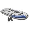 Intex Jeu de canot pneumatique avec moteur et support Excursion 5