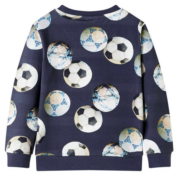 Sweatshirt pour enfants bleu marine 128