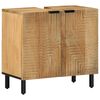 vidaXL Ensemble de meubles de salle de bain 3 pcs marron
