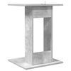 vidaXL Table d'appoint Gris b&eacute;ton 45 x 40 x 62,5 cm Bois d'ing&eacute;nierie