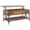 vidaXL Table basse Bois Ancien 100 x 50 x 50 cm Bois d'ing&eacute;nierie