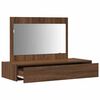 vidaXL Table de Toilette Marron 100 x 40 x 70 cm Bois d'ing&eacute;nierie