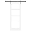 vidaXL Porte coulissante ORKDAL Blanc 78 x 211 cm