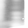 vidaXL Bordures de pelouse 20 pcs Argent 103 x 0,05 x 22 cm
