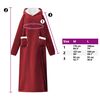 vidaXL Sweat &agrave; capuche couverture Rouge Bordeaux 130 x 82 cm