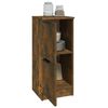 vidaXL Buffets 2 pcs Ch&ecirc;ne fum&eacute; 30x30x70 cm Bois d'ing&eacute;nierie