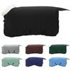 vidaXL Couverture &Eacute;quine Noir 135 cm Fleece polaire