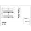 Germania Armoire &agrave; chaussures GW-Utah 100x19x85 cm Blanc