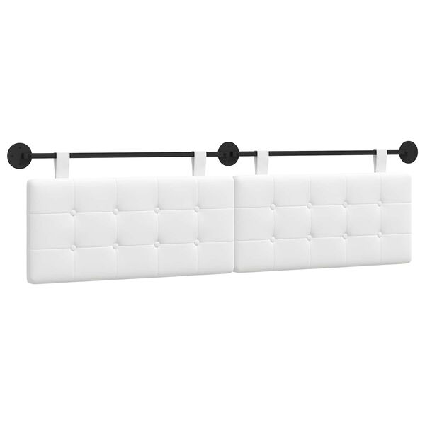vidaXL T&ecirc;te de lit suspendue Montage mural tissu