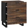 vidaXL Cabinet de chevet Noyer 50 x 33 x 62 cm Bois d'acacia massif