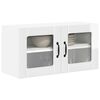 vidaXL Armoire de cuisine Blanc brillant 80 x 31 x 40 cm