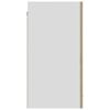 vidaXL Armoire suspendue Chêne sonoma 80x31x60 cm Bois d’ingénierie