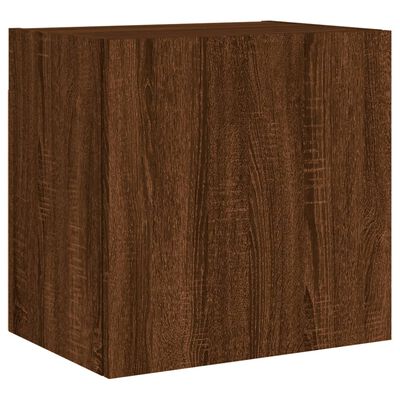 vidaXL Unités murales TV 6 pcs chêne marron bois d'ingénierie