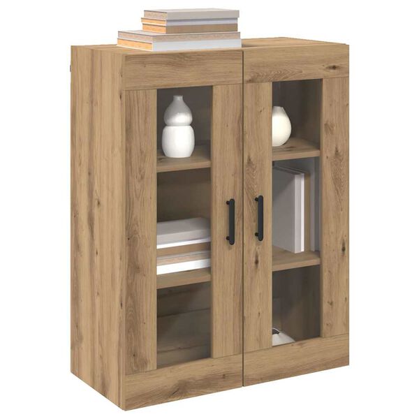 vidaXL Buffet Ch&ecirc;ne artisanal 69,5 x 34 x 90 cm Bois d'ing&eacute;nierie