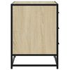 vidaXL Commode ch&ecirc;ne sonoma 70x41x56 cm bois d'ing&eacute;nierie