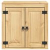 vidaXL Armoire avec &eacute;tag&egrave;re SKI Brun Miel 60 x 32 x 40 cm Pin massif
