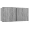 vidaXL Meubles TV 8 pcs Sonoma gris 60x30x30 cm Bois d'ing&eacute;nierie