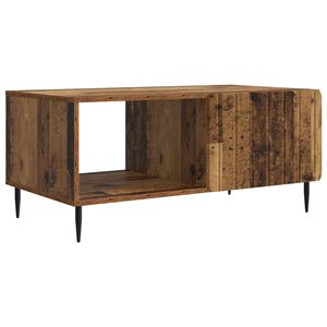 vidaXL Table basse Bois ancien 90 x 50 x 40 cm Bois d'ing&eacute;nierie