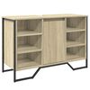 vidaXL Armoire lavabo de salle de bain ch&ecirc;ne sonoma 91x35x60 cm
