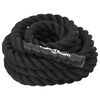 vidaXL Corde de combat noire 9 m 6,8 kg Polyester