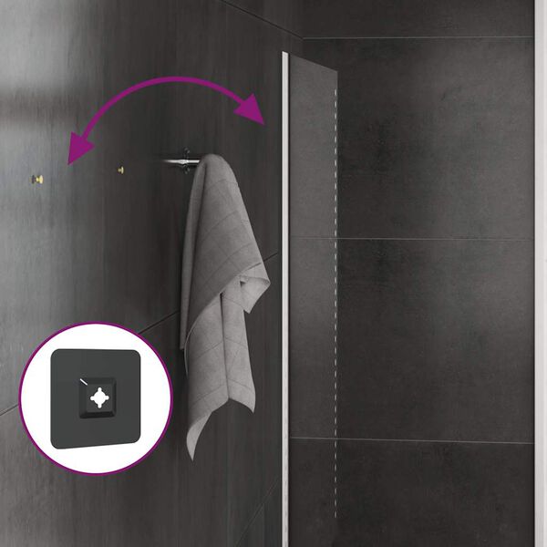 vidaXL Miroir de salle de bain &agrave; LED 70x50 cm