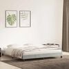 vidaXL Cadre de lit sans matelas gris clair 200x220 cm velours