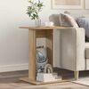 vidaXL Table d'appoint Ch&ecirc;ne artisanal 45 x 40 x 62,5 cm