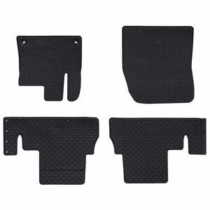 vidaXL Tapis de voiture 4 pc