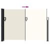 vidaXL Auvent lat&eacute;ral r&eacute;tractable cr&egrave;me 140x600 cm