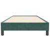 vidaXL Sommier &agrave; lattes de lit sans matelas vert fonc&eacute; 80x220 cm