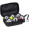 Get & Go Ensemble Jeu De Boules VI 6 boules Argent&eacute; 52JV-CHR-Uni