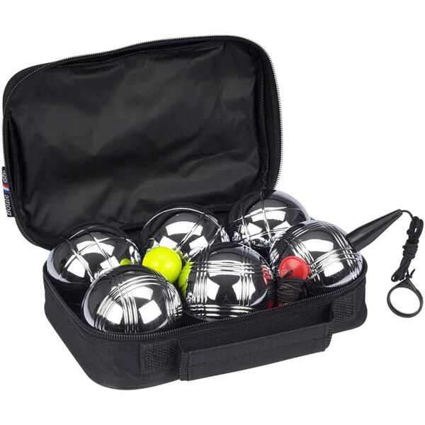 Get & Go Ensemble Jeu De Boules VI 6 boules Argent&eacute; 52JV-CHR-Uni