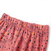 Pyjamas enfants &agrave; manches longues rose ancien 140