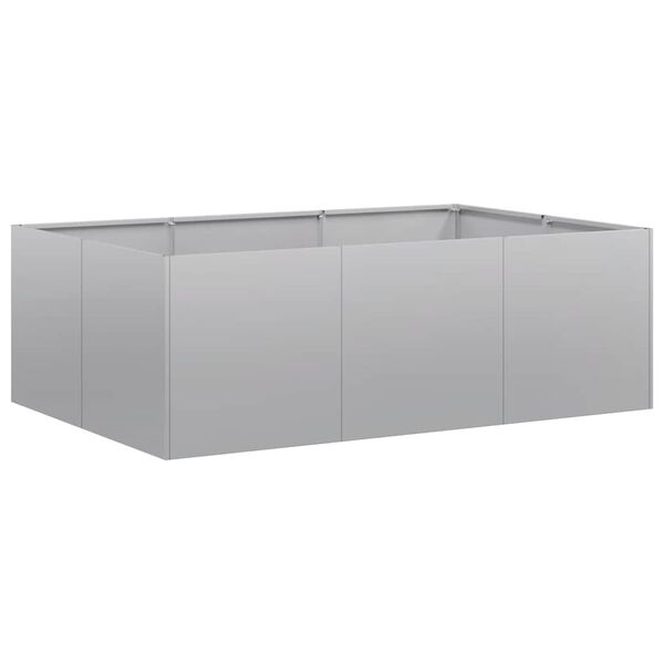 vidaXL Jardini&egrave;re 120x80x40 cm acier galvanis&eacute;