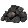 vidaXL Roches volcaniques 25 kg noir 5-8 cm
